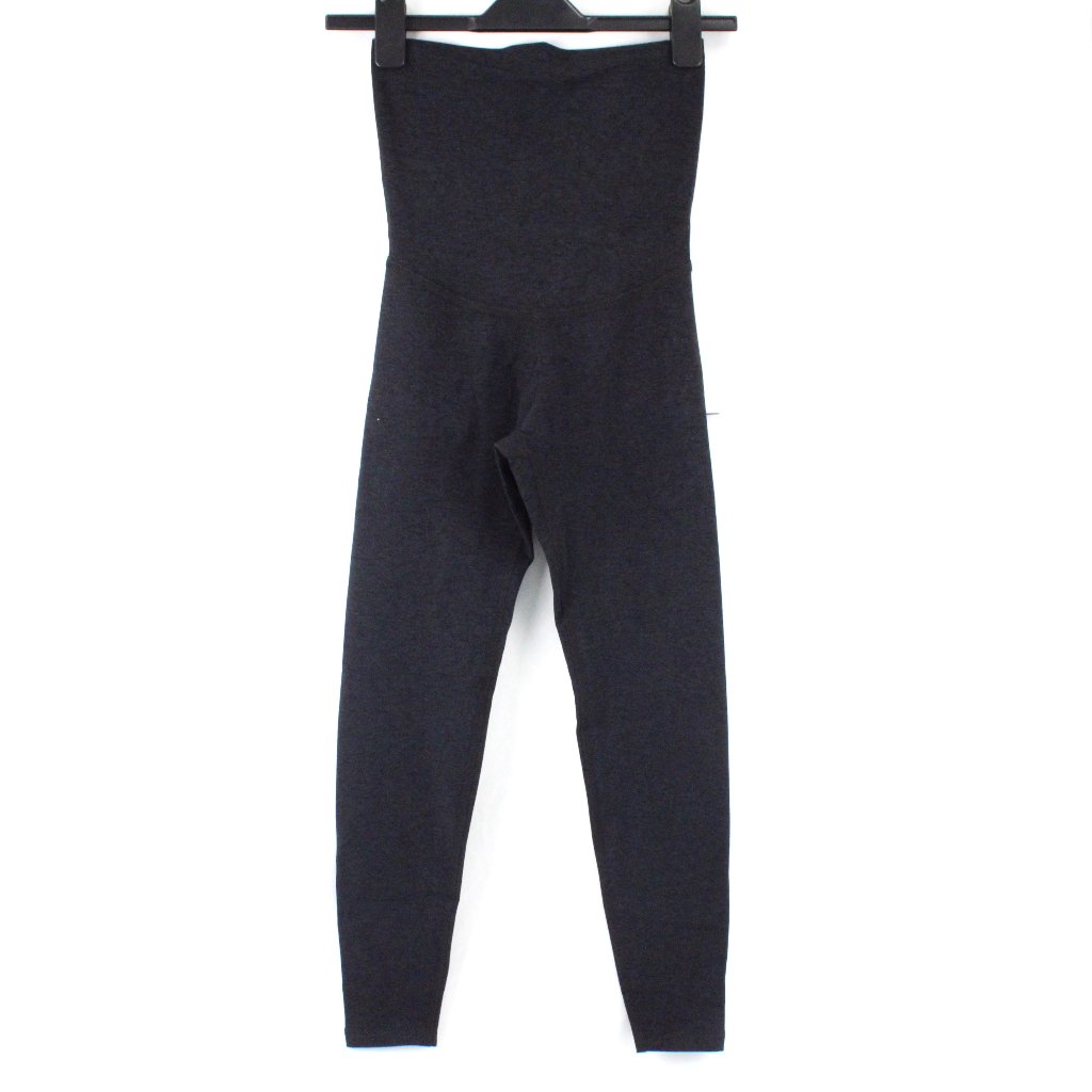 Nwt Beyond Yoga Love The Bump Spacedye Midi Maternity Leggings - Darkest Night S